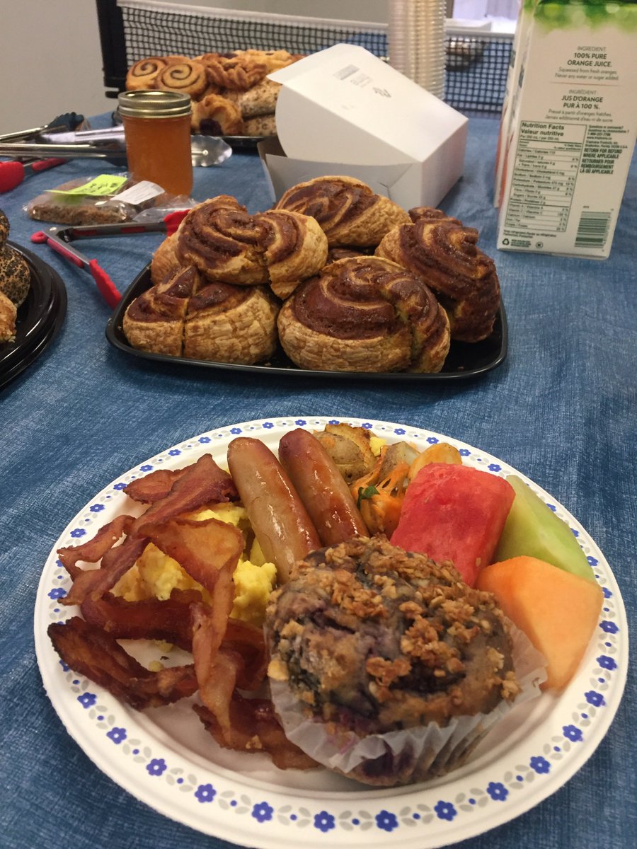 ThisIsMagnet's tweet photo. Kicking off our Magnet Hackathon with a delicious breakfast from @NEThymekitchen and @cefoodXperience 🥓🥐☕️ #Magnetathon6.0 #ThisIsMagnet #ThisIsOurHackathon #Day1 #LoveOurTeam #HappyHacking https://t.co/S7QE8P4jWK