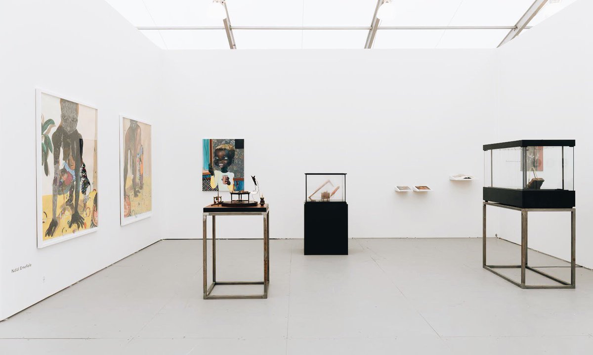 We are at Untitled, ART Miami!
☀️ Come visit us at booth B23 ☀️

Featuring works by #NdidiEmefiele and #SebastianGordin