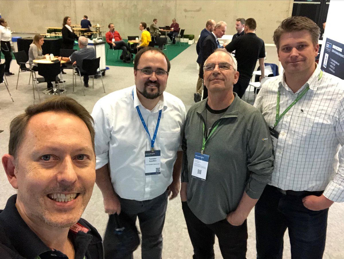 atwork's tweet photo. Having fun with #mojify at #MSIgniteTheTour with @tkarafilov @HansBrender @mosslive https://t.co/0oKJELbzWX