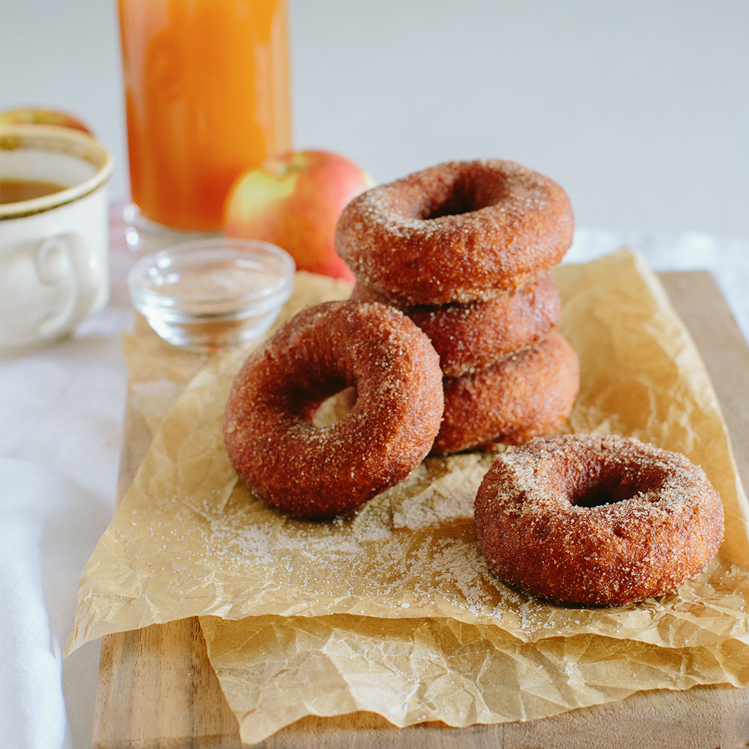 Every morning should look like this. Have you ever tried an Air Fried Donut? They're a quick, easy and healthier version of everyone's favorite breakfast.