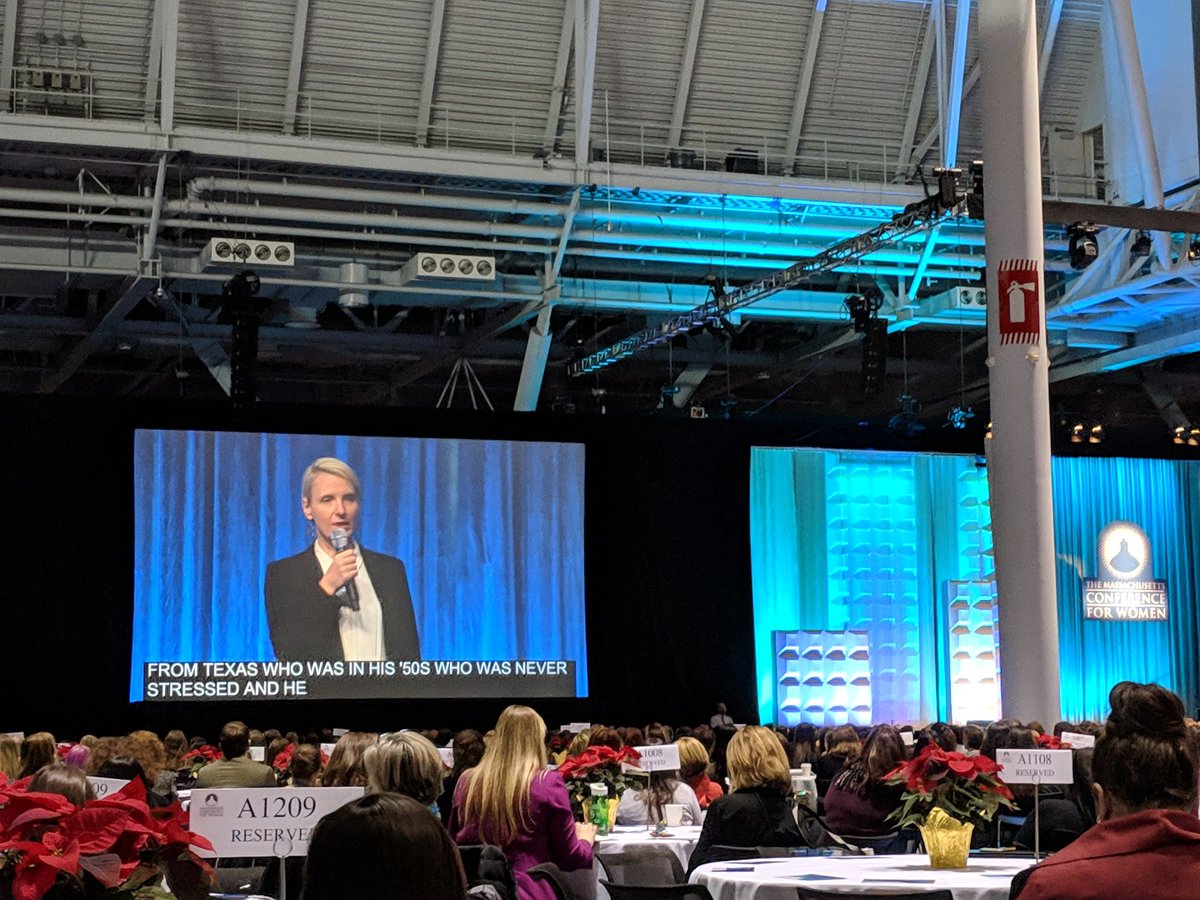 GKMarketer's tweet photo. @MassWomen "learn how to relax in the middle of a tornado". Elizabeth Gilbert - words to guide us as woman. https://t.co/KCi4Kxid13