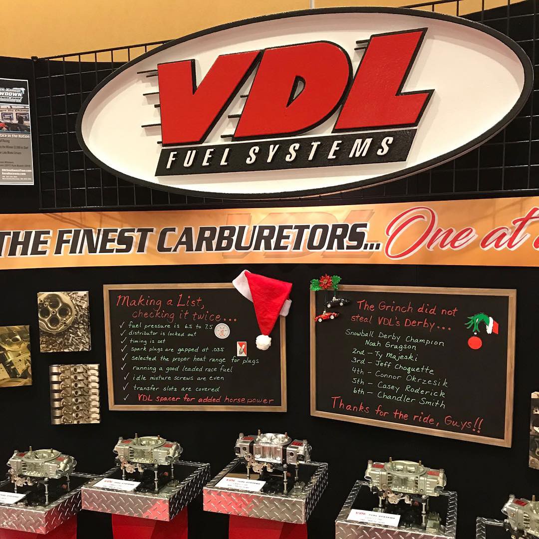 DJVanderLey's tweet photo. If youβre at @prishow in Indy, be sure to stop by booth 7020 and check out everything VDL has to offer for the 2019 season! #PRITradeShow #VDL #VDLFuelSystems #TheFinestCarburetors #OneAtATime #SnowballSweep https://t.co/oTMCd1ceii