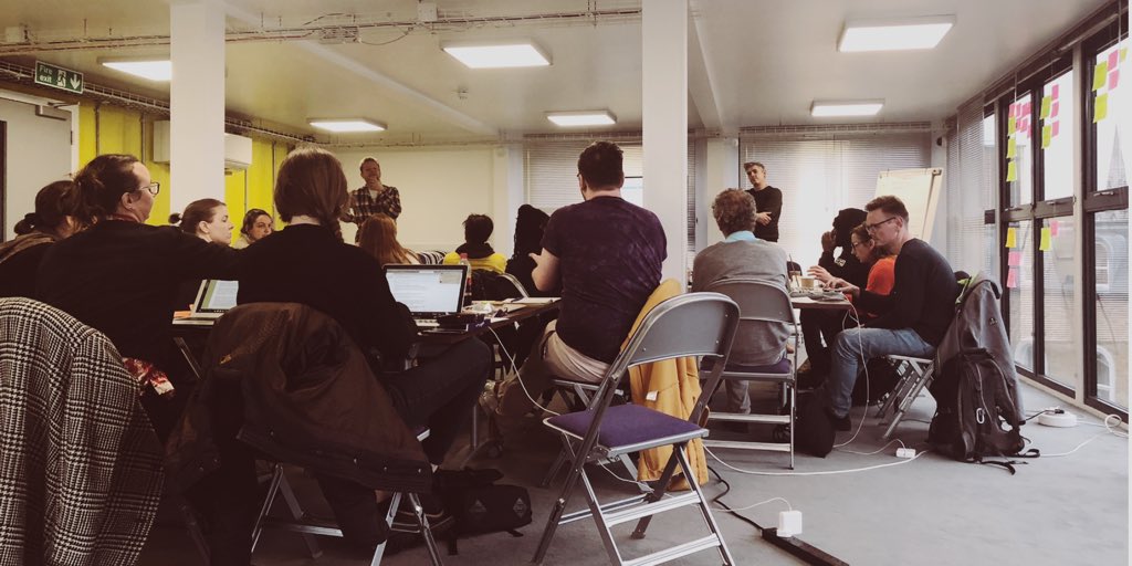 WestCreative's tweet photo. Fun, as always, to leave a room of would be Arts venue operators equipped with a new found confidence &amp; some business insights to realise their ambitions. #DeliveringTraining #BusinessAdvice @CreativeUtdUK https://t.co/dsW9lewIvL