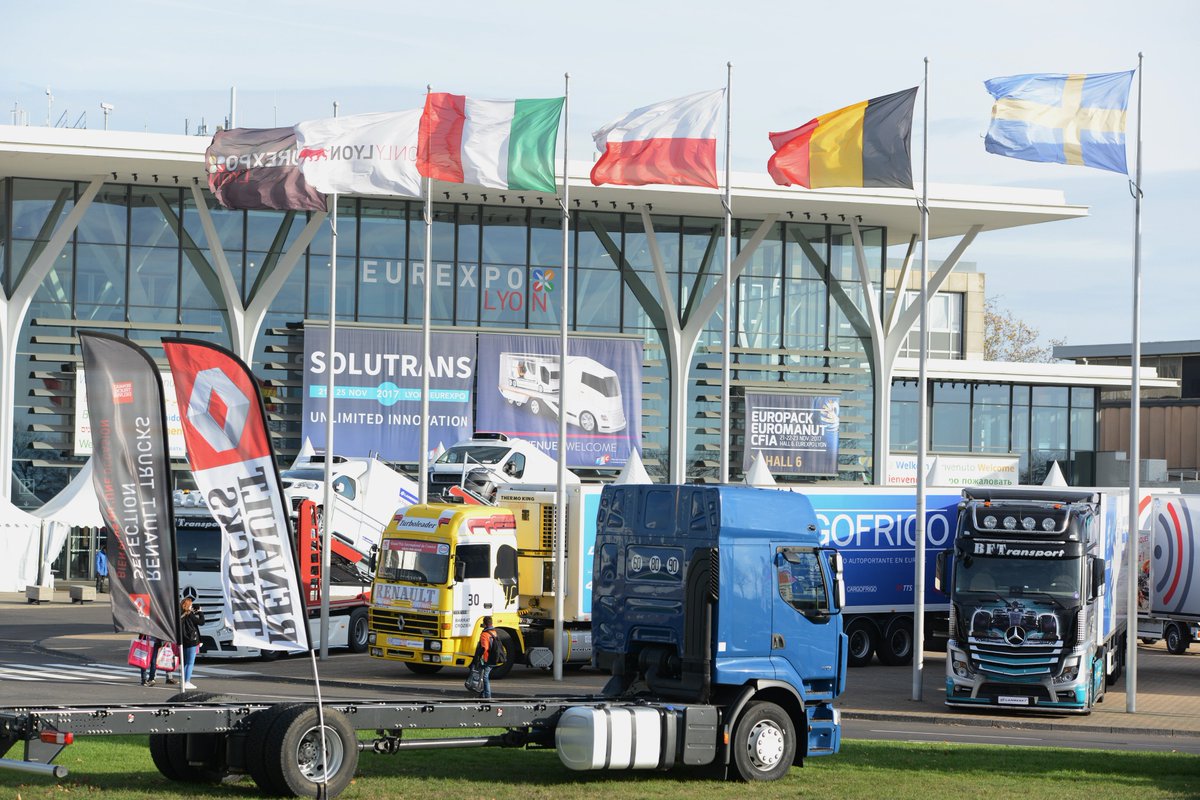 SOLUTRANS's tweet photo. Industry 4.0, innovation, jobs, know-how, expertise, LCV and tyres, discover all the topics that will bring SOLUTRANS 2019 to you 🚚⭐️
https://t.co/NodPphs1VX https://t.co/zY5ArDBiIF