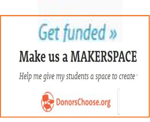 MrGtheLibrarian's tweet photo. Librarians: Searching high and low for Makerspace funding? Attend my hands-on workshop 'Create your own MakerSpace project (and get funded) with https://t.co/xcCPPQu5Zy. #DCPS & #DCSLA 2nd Libcamp Conference, Tuesday, December 11th @BrooklandMS #DCPSLibraries #DCPSMakers https://t.co/COMRmcqVsc