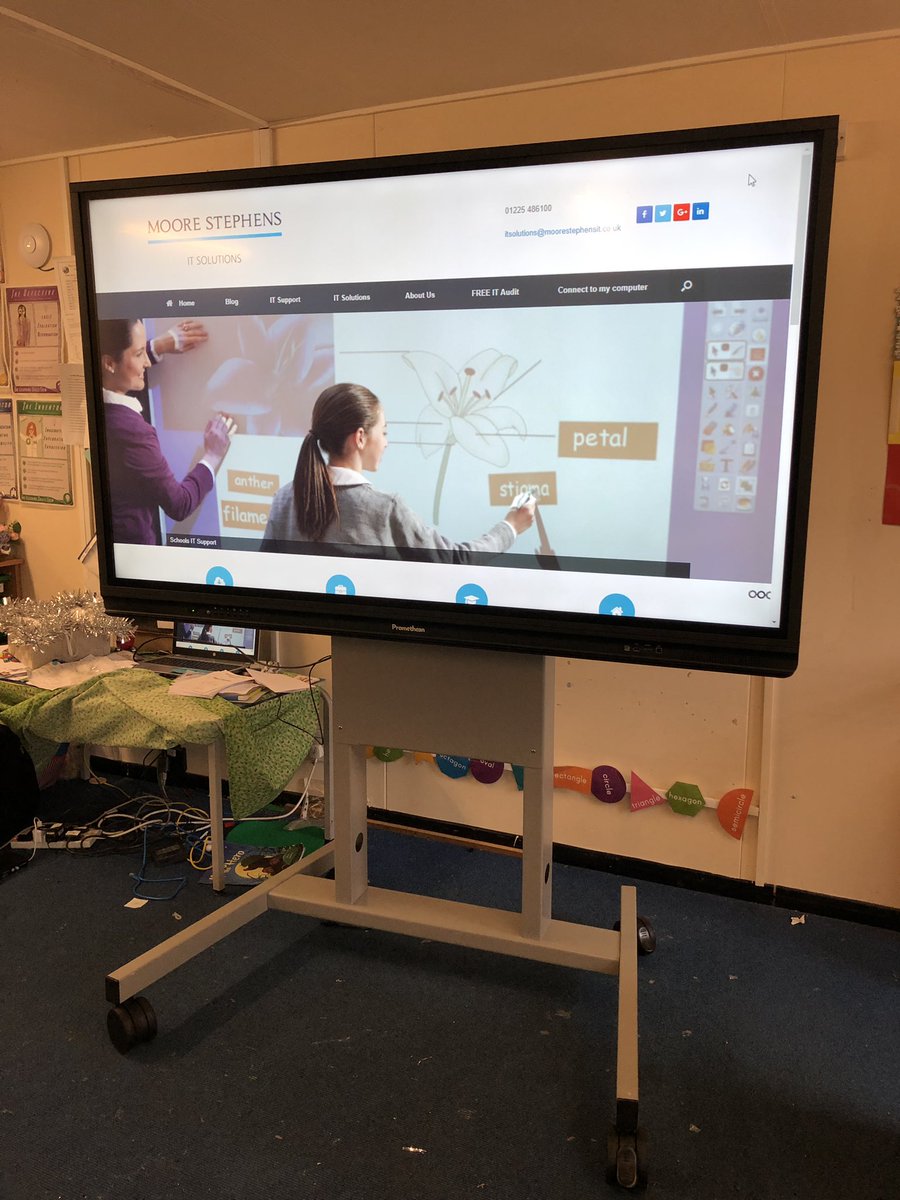ONFINITYLTD's tweet photo. Christmas has come early for this reception class at a #BANES school, a height adjustable 70” Promethean Interactive Panel installed this morning #ActivInspire @Promethean #SchoolsIT #interactivelearning https://t.co/f6CxG82LZQ