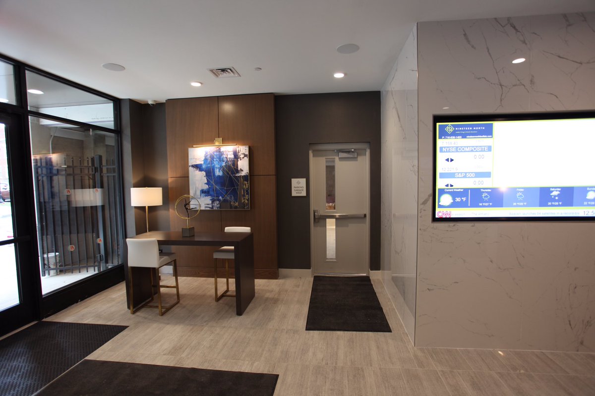 FirstAmherst's tweet image. Nineteen North is now open! 
#buffalo #luxuryapartments