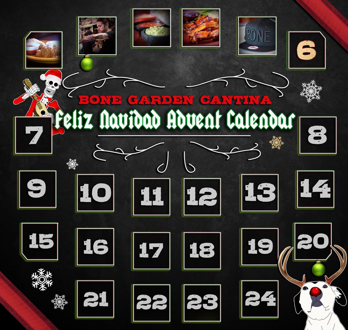 Bone Garden Cantina On Twitter It S Day 6 Of Our Feliz Navidad