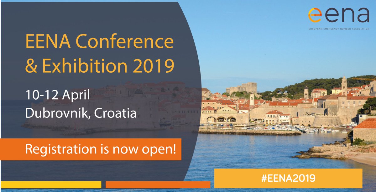 JeromeEENA's tweet photo. The programme of the #EENA2019 event is out! 👇

All info, including the detailed programme and how to register, is available on our brand new event website here: https://t.co/a604ImME2p https://t.co/i0Qqd9CnB1