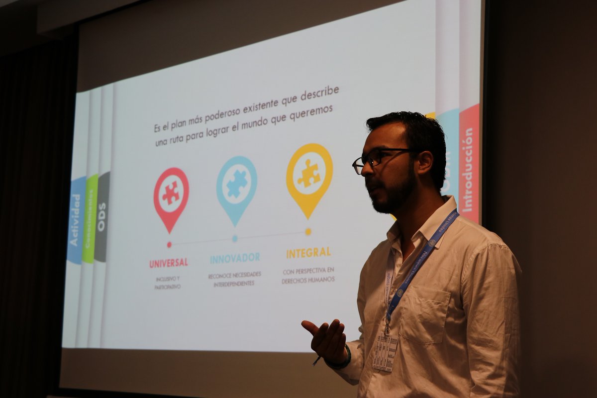 PnudColombia's tweet image. .@PnudColombia sigue trabajando en la socialización de los #ODS en #Barranqiilla con @Recon_Col en la formación a emprendedores sociales y constructores de paz de la costa Atlantica. #ODSEnAcción