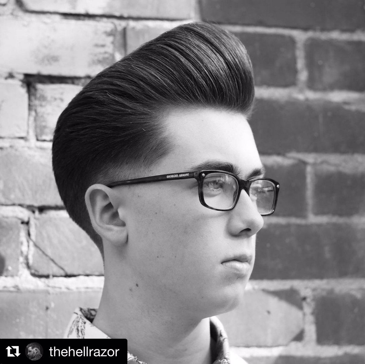 Pompadour by <a href="/thehellrazor/">Pwn Noobs</a> #sukottoscissors #sukotto #sukottoshears #stylists #barber #hairstylist #shears #dragonflylife #floridahair #miamihair #dragonflysharpening #sharpening #shears #scissors #hair #hairstyle #haircolor  #hairsalon
