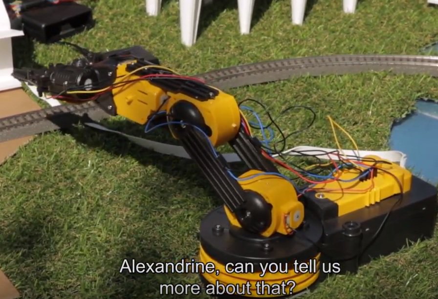 gbillois's tweet photo. Découvrez notre démonstrateur sur la #sécurité des #systèmesindustriels, notamment une maquette de train et bras robotiques avec un capture the Flag physique ! Un tuto réalisé par @arnaudsoullie @DrineTorrents et @dominique_yang #tutorial #ICS https://t.co/RFUptYr3Pf https://t.co/MnLIknmE2F