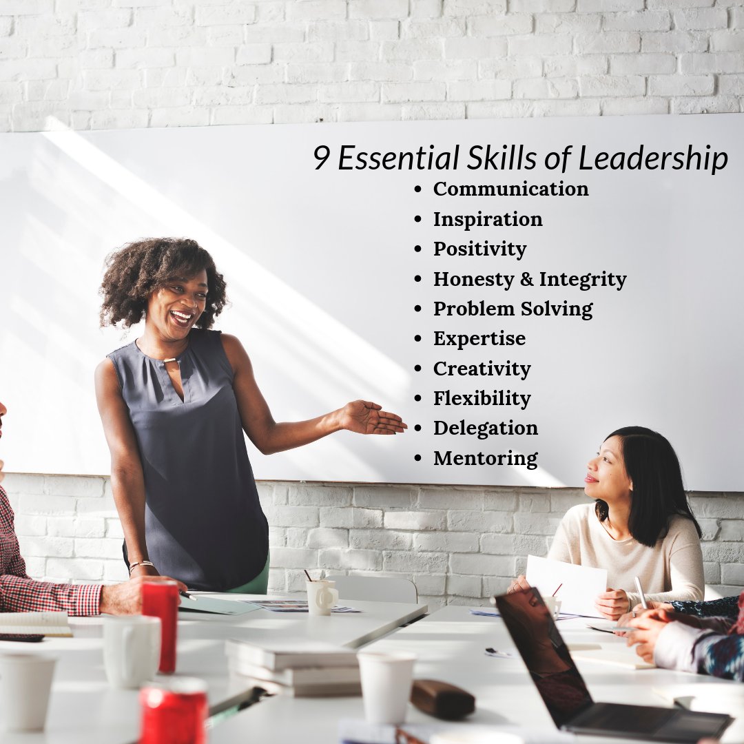 YPPHRDivas's tweet photo. 9 Essential Skills of Leadership #hr | #humanresource | #business | #leadership https://t.co/BZrWAJzcwE
