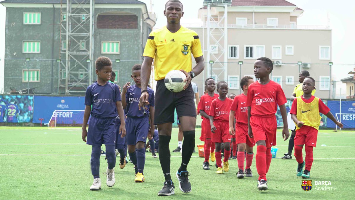 🔵🔴 #BarçaDNA : The future super stars 💙❤ #FCB #Barca #BarcaAcademy #BarcaAcademyLagos