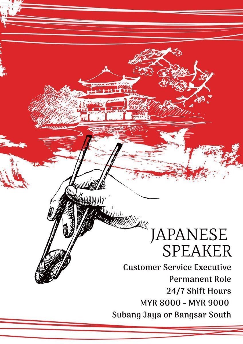 yihan1024's tweet photo. Looking for Japanese speaking candidates for Customer Service Role! @haikerja @RiceBowlMY @jawatannkosong @MauKerjaMY @malaysiajobs @jawatan #japanese #nihongo #nihon #japanesespeaker #callcenter #customerservice Whatsapp +60124941585 Email: lim.han@nityo.com https://t.co/1TXITwIsyY