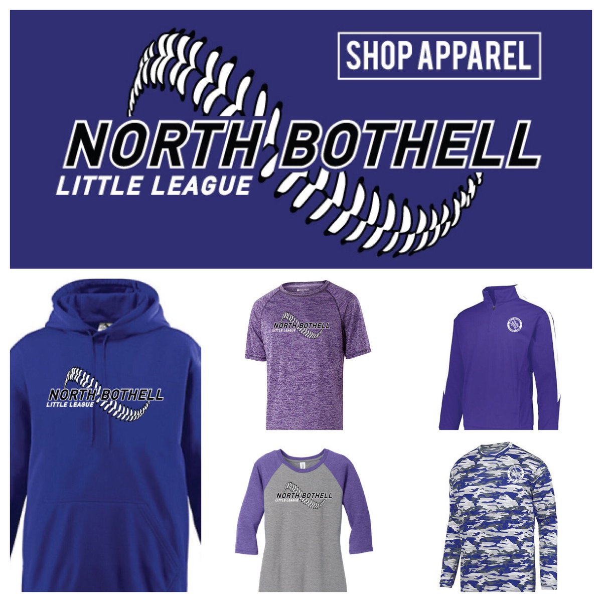 NorthBothellLL's tweet photo. NBLL Apparel is now available! Visit our website and clink the link to shop (or https://t.co/04RSJh5rvH) and don’t delay! Deadline to order is 12/31 ⚾️🥎 #northbothelllittleleague #fanapparel #littleleague @ontramarketing https://t.co/OOkINZCQeS
