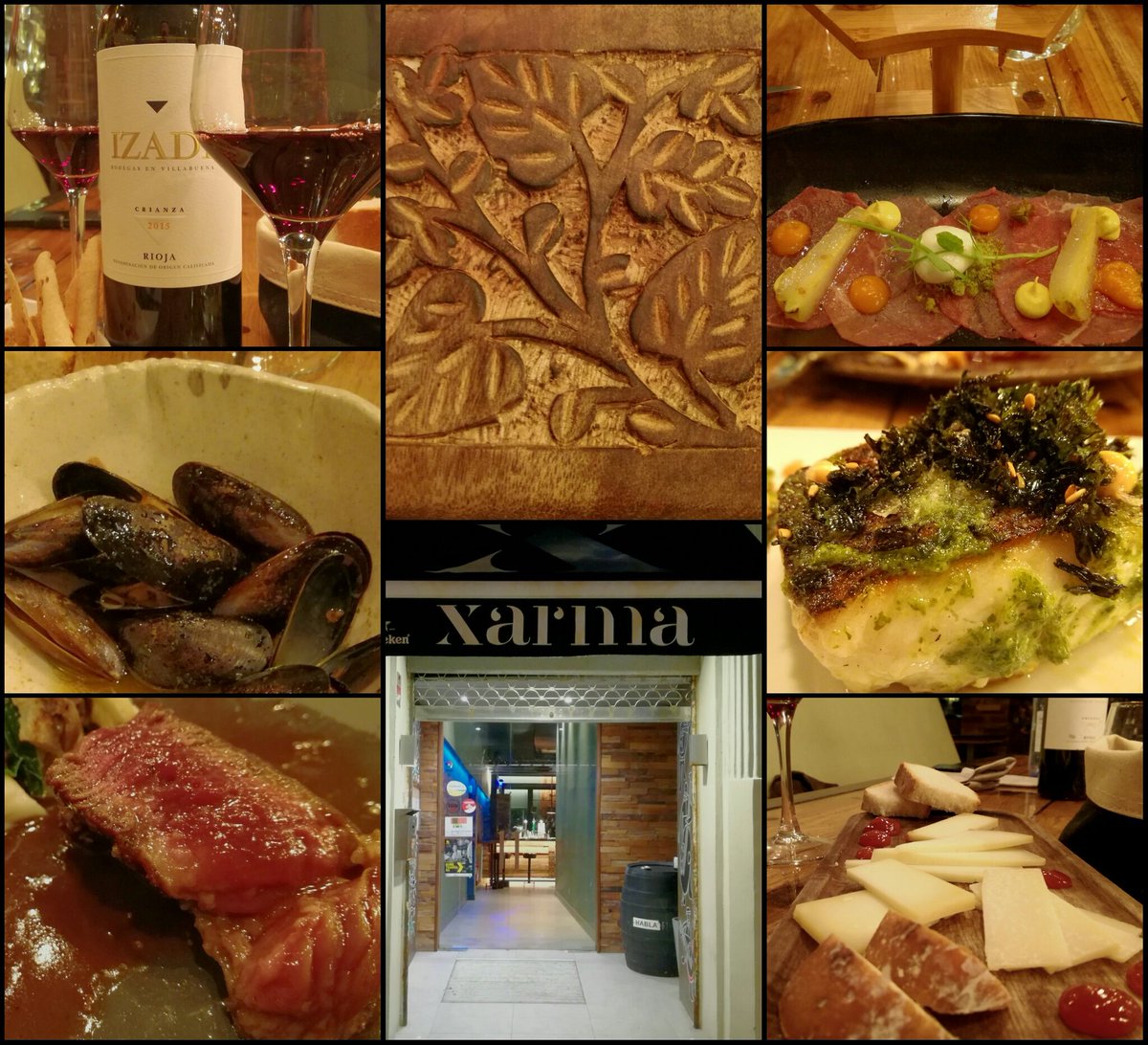 joyeriaMunoa's tweet photo. Ayer disfrutamos mucho con la cocina del @xarmajatetxea , son un gran equipo. Aizpea @cocineraizpea , gran cocinera y estupenda anfitriona. Eskerrik asko biotz biotzez. #DONOSTIA #gastronomía #gastronomy #xarmajatetxea #xarma #donosti #SanSebastian #Gipuzkoa #basquecountry https://t.co/9MuLrV5nzN