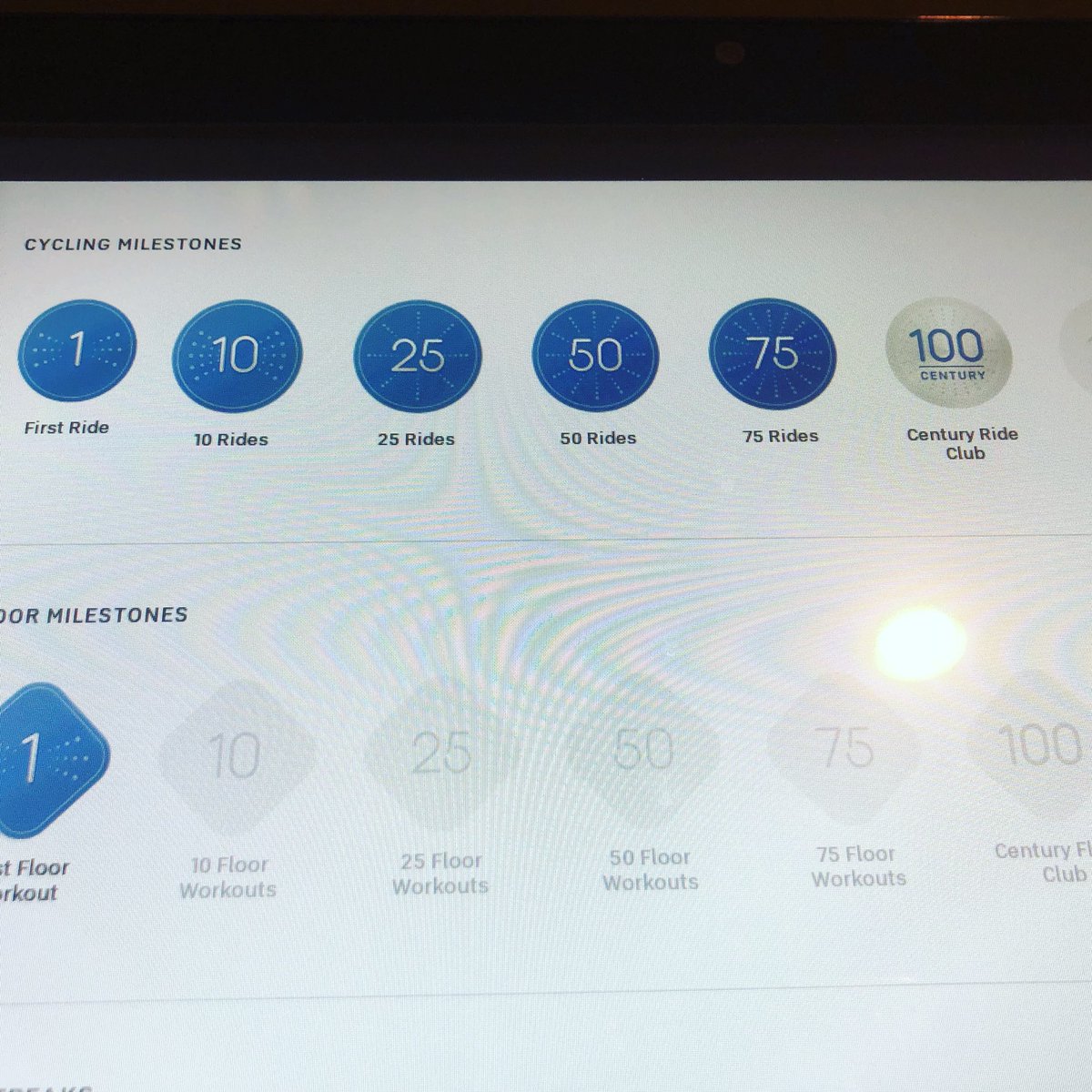 UlgenFigen's tweet photo. Life isn’t all about work...so here is a non-work tweet: I just reached a goal I had set for myself - completing 100 rides on @onepeloton. A 90’s rock ride (sadly oldies to some 😊) no less for my #CenturyRide https://t.co/UxagpbRbWZ