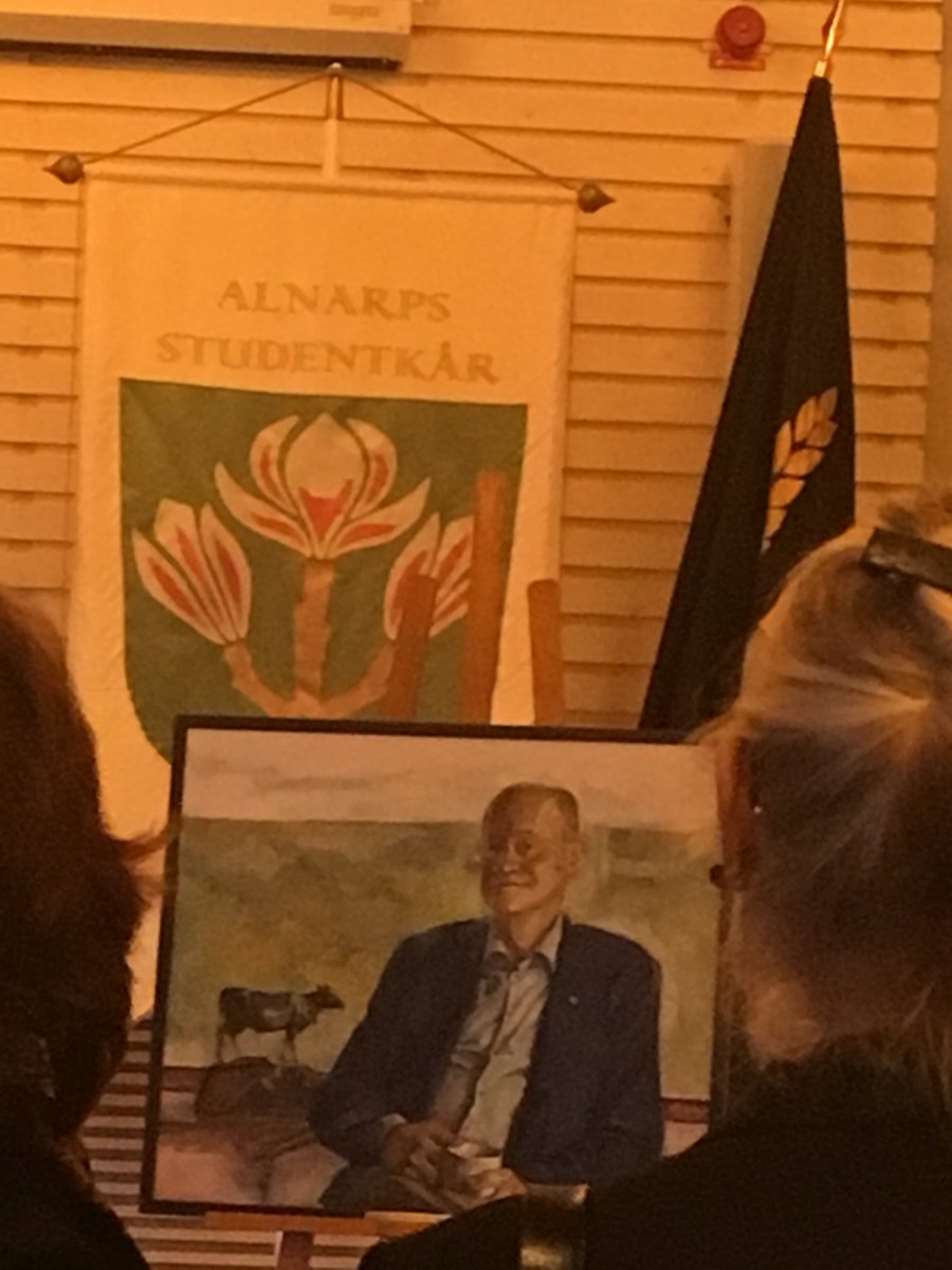 Ännu ett porträtt och en trevlig avtackning av #slurektor #peter_högberg