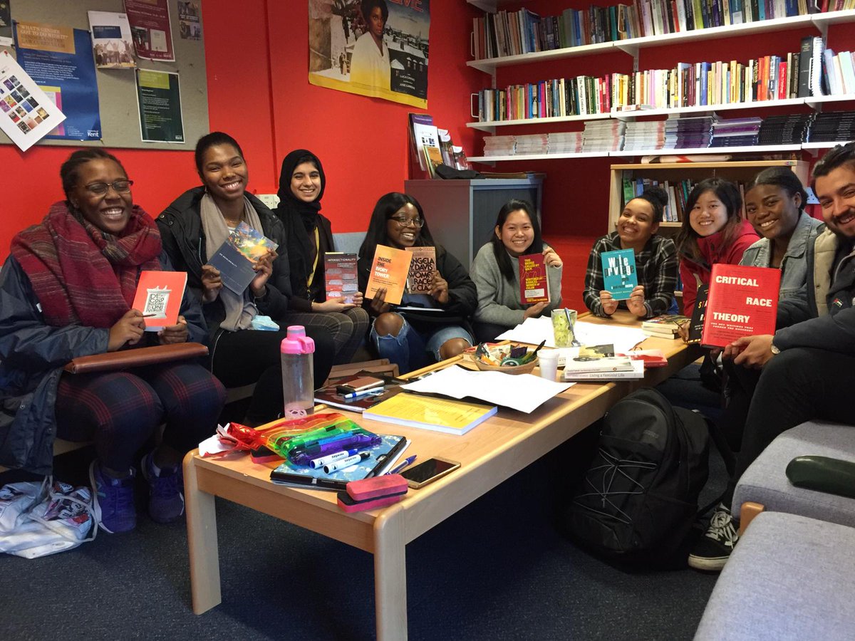 DecoloniseUKC's tweet image. University of Kent students ready to #DecolonisetheCurriculum 
#weareREADY !
