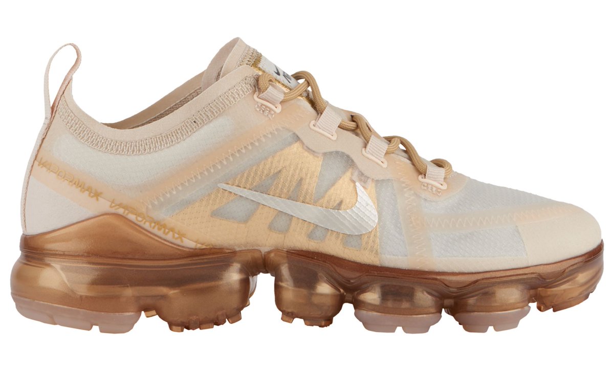 air vapormax 2019 white metallic gold
