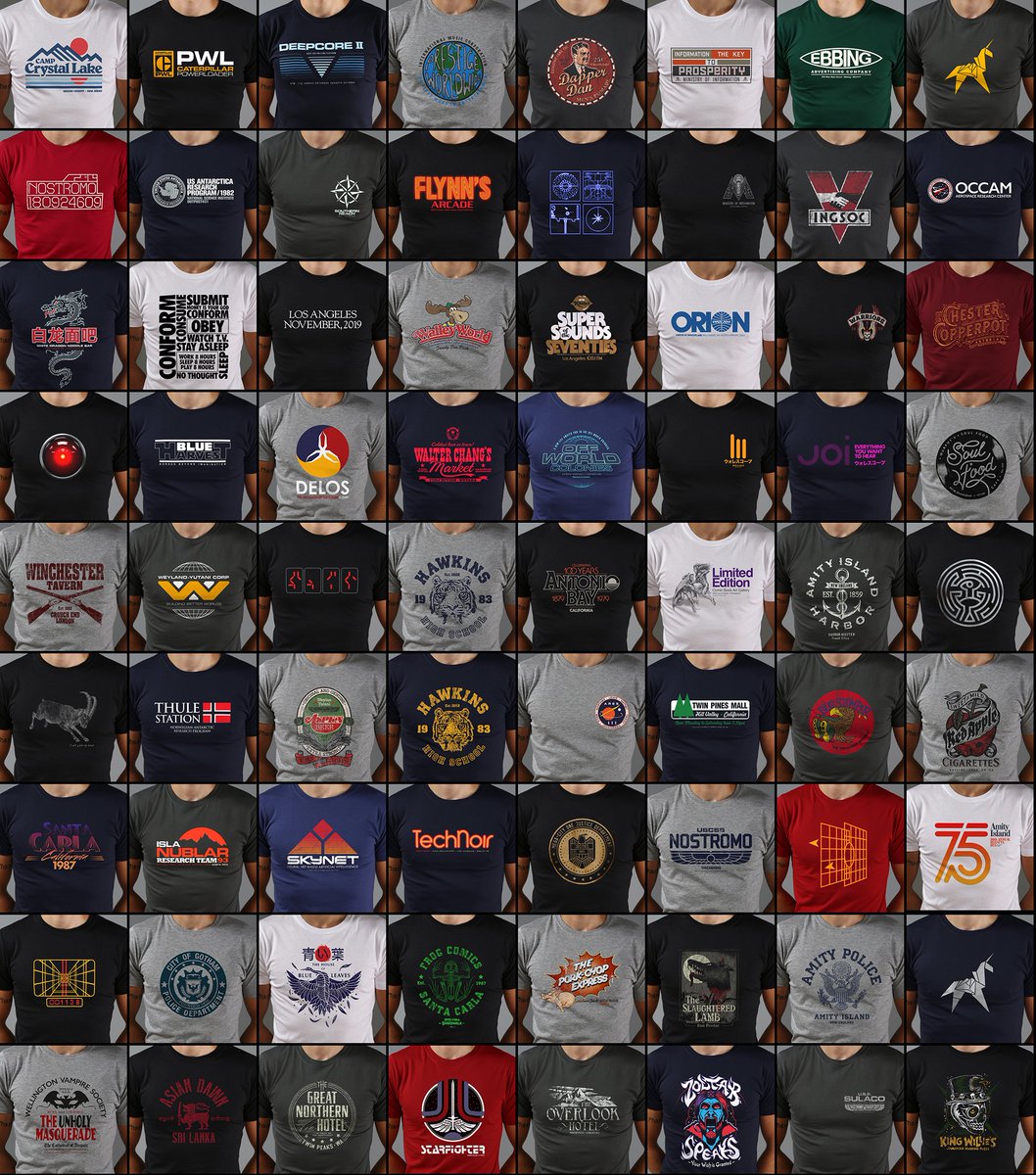 Competition time! WIN a film inspired T-shirt of your choice from LastExitToNowhere.com

Follow @lastexitshirts and RT this tweet to be in with a chance of winning.