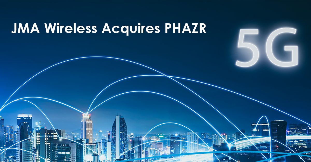 JMAwireless's tweet photo. JMA Wireless Acquires 5G focused PHAZR, Expanding In-Building Solution Leadership and Becoming Immediate 5G Radio Access Network Challenger
https://t.co/KjikQggLx3 https://t.co/iN3mfBrc9t