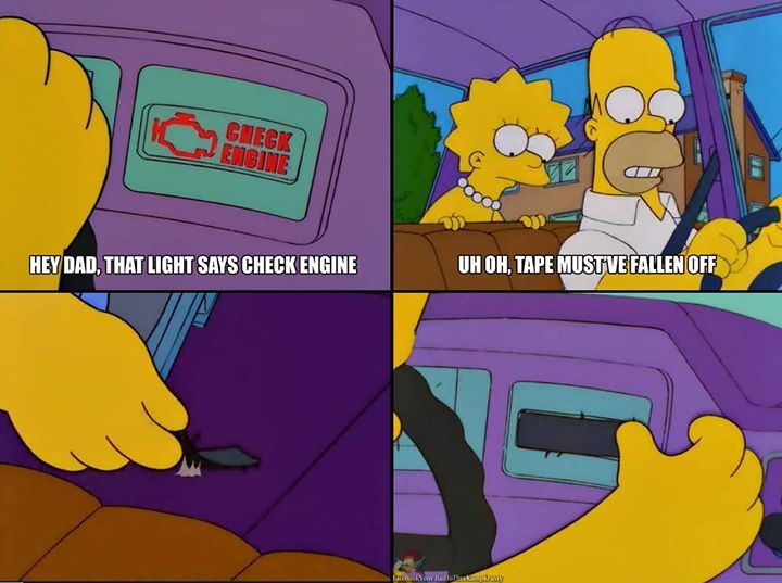 bestofhomer's tweet photo. How to fix an old car, by Homer Simpson!
#HowTo #FixCar #HomerSimpsons #LisaSimpson #TheSimpsons #HomerSimpson #TheSimpsons https://t.co/nSiwzSapws
