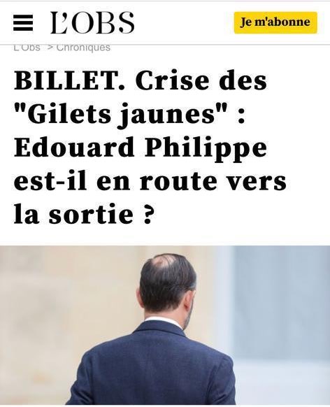 Édouard Philippe dans « Plus rien à perdre » à partir du 21 décembre au Trianon !