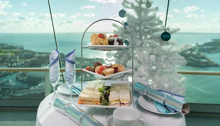 There are high teas, and then there are *very* high teas.
Day 10 of Event Advent is the Festive High Tea @SpinnakerTower - where you can enjoy a Christmassy lunch from its 100-metre high View Deck.
The event runs throughout December: visitportsmouth.co.uk/whats-on/festi…