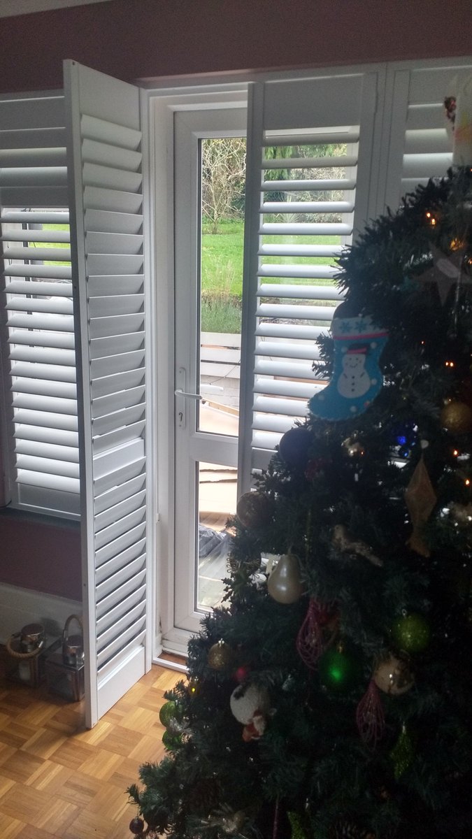 TotallyShutter1's tweet photo. Our latest Plantation window shutter fit in Surrey this week making the lounge nice and cozy in time for Christmas. Visit us at https://t.co/R0NqviGL3F #loftysfurniture #windowshutters #plantation https://t.co/tdDctxRrnW