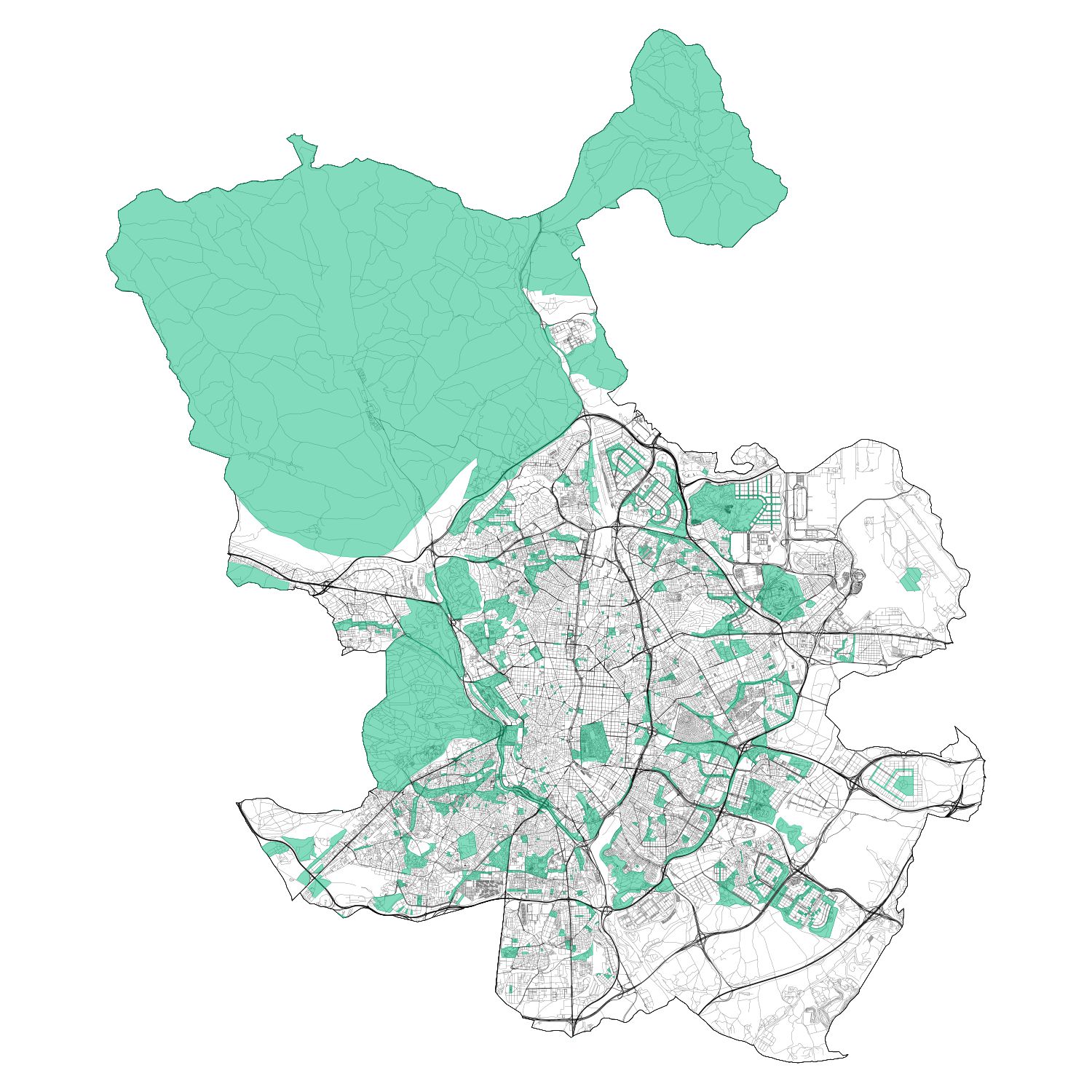HERE Technologies على X: &ldquo;#Madrid, you are so #green! See why 