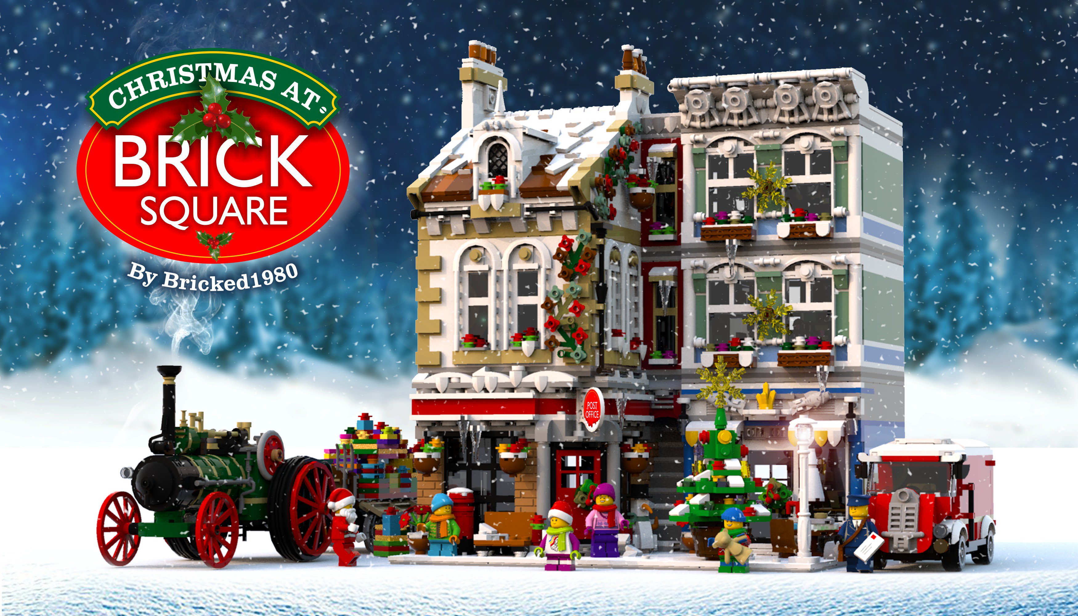 Lego post office 1980s sale