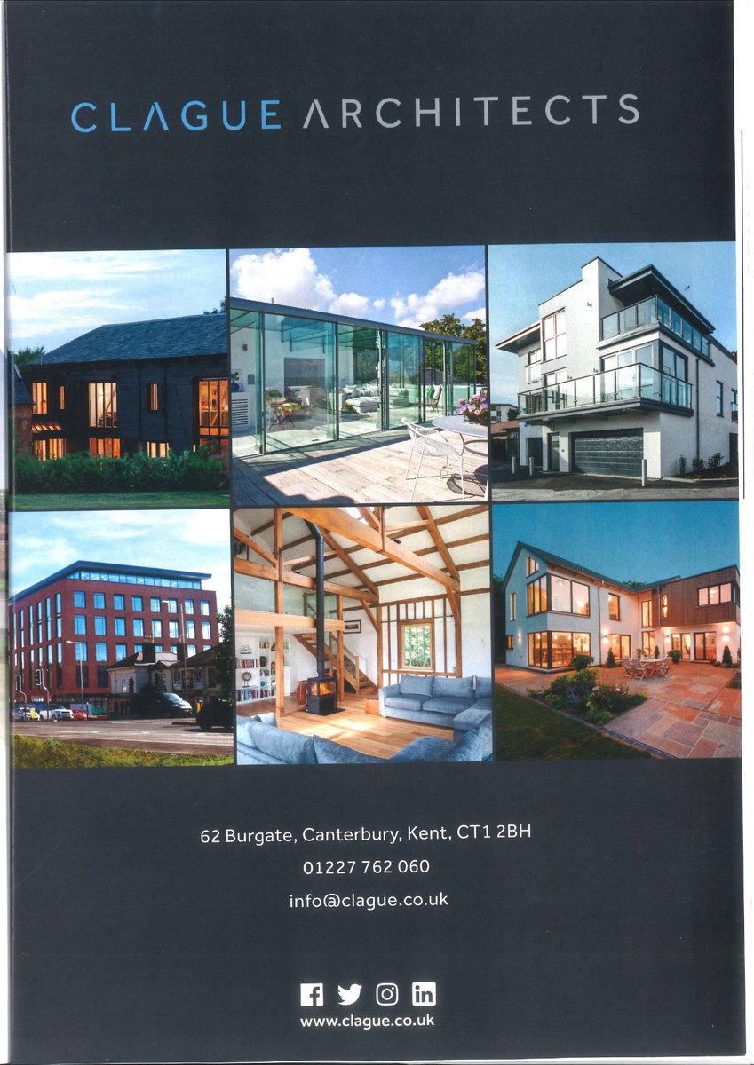 ClagueLLP's tweet photo. Did anyone spot us in the @IndexMagazineUK this month?
A recent article discussing the Kent Design and Development Awards and #Connect38.
Check it out below if you haven't already.
#inthenews #KDDA https://t.co/pbhBGhgowt