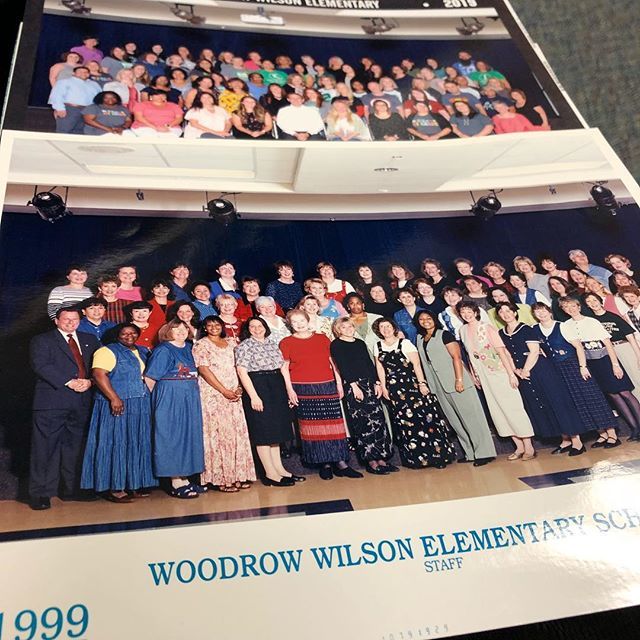 wwlibrarian's tweet photo. #12daysoftwitter #dentonisddelivers Shoutout to Wilson teachers who always put kids first. The hardest working, most dedicated people I know!  Proud to be a part of this team for 20 years. https://t.co/0UnrxSGHoP https://t.co/BvKVsE7s43