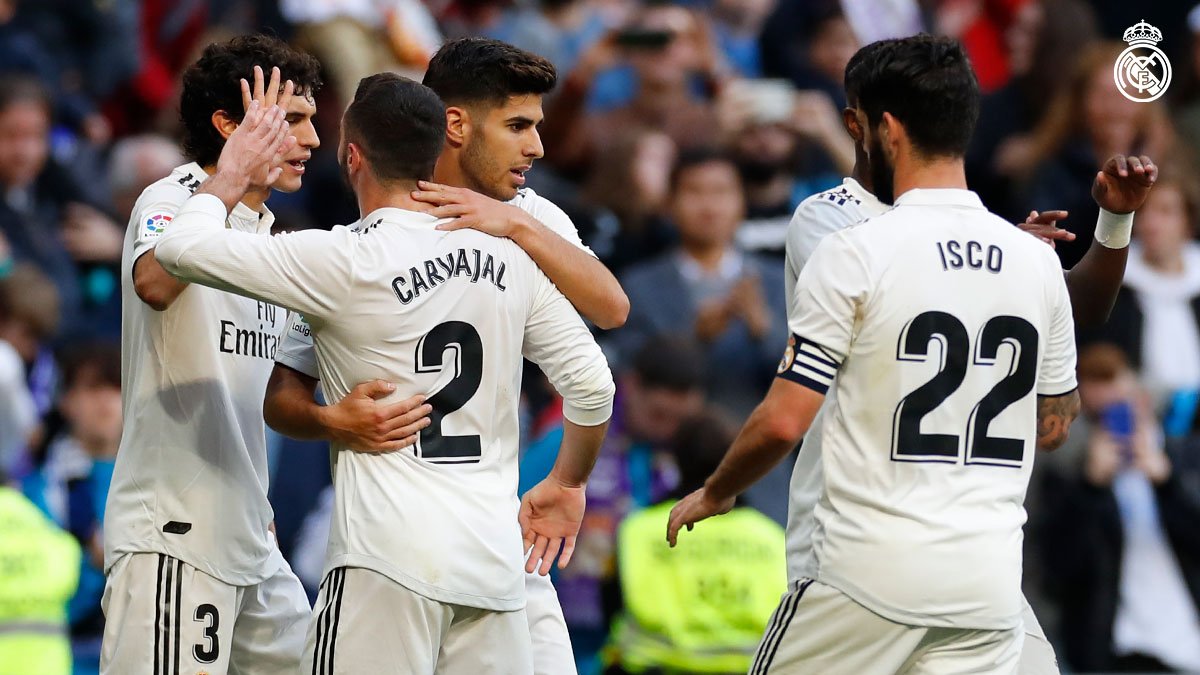 ⚽📸 @marcoasensio10, autor de nuestros dos primeros goles...
#RMCopa | #HalaMadrid