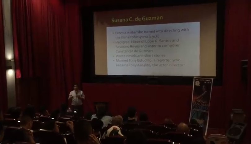 ggaabbsss's tweet photo. Check tthis out: Tito Genova Valiente talks about Female Filmmakers and how film criticism evolved through the decades in Sandaan TFFCE held at UP Visayas
#SandaanSaVisayas
#100yearsofPHCinema
#SandaanTFFCE
#DLSUDOMJ https://t.co/FXcZEVUZWz