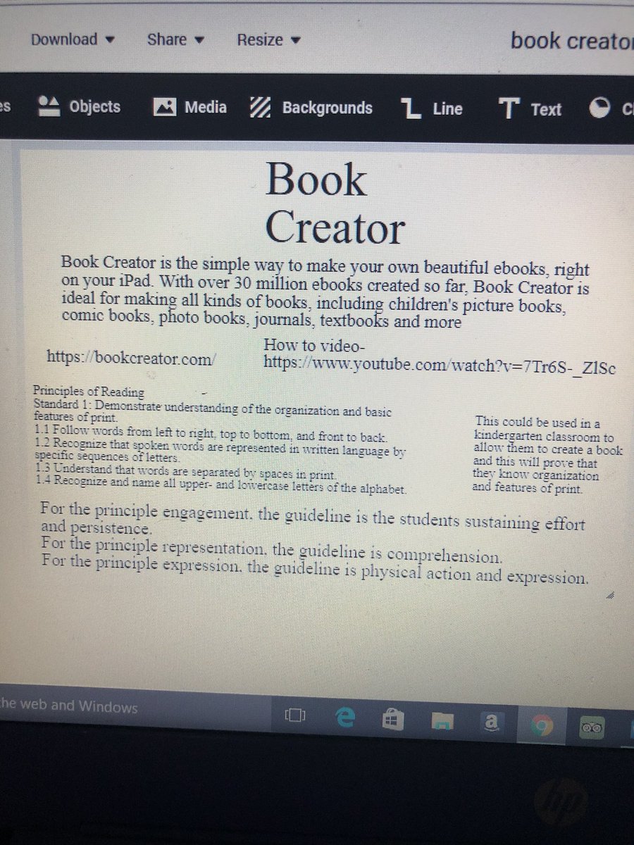 cheyhoy's tweet photo. #bookcreator #kindergarten #technology #udl @mslumpkin2 @drayton_isaiah @Msdavis6565
Can I get some feedback?  #EDCO305 https://t.co/lTMgozbpu0