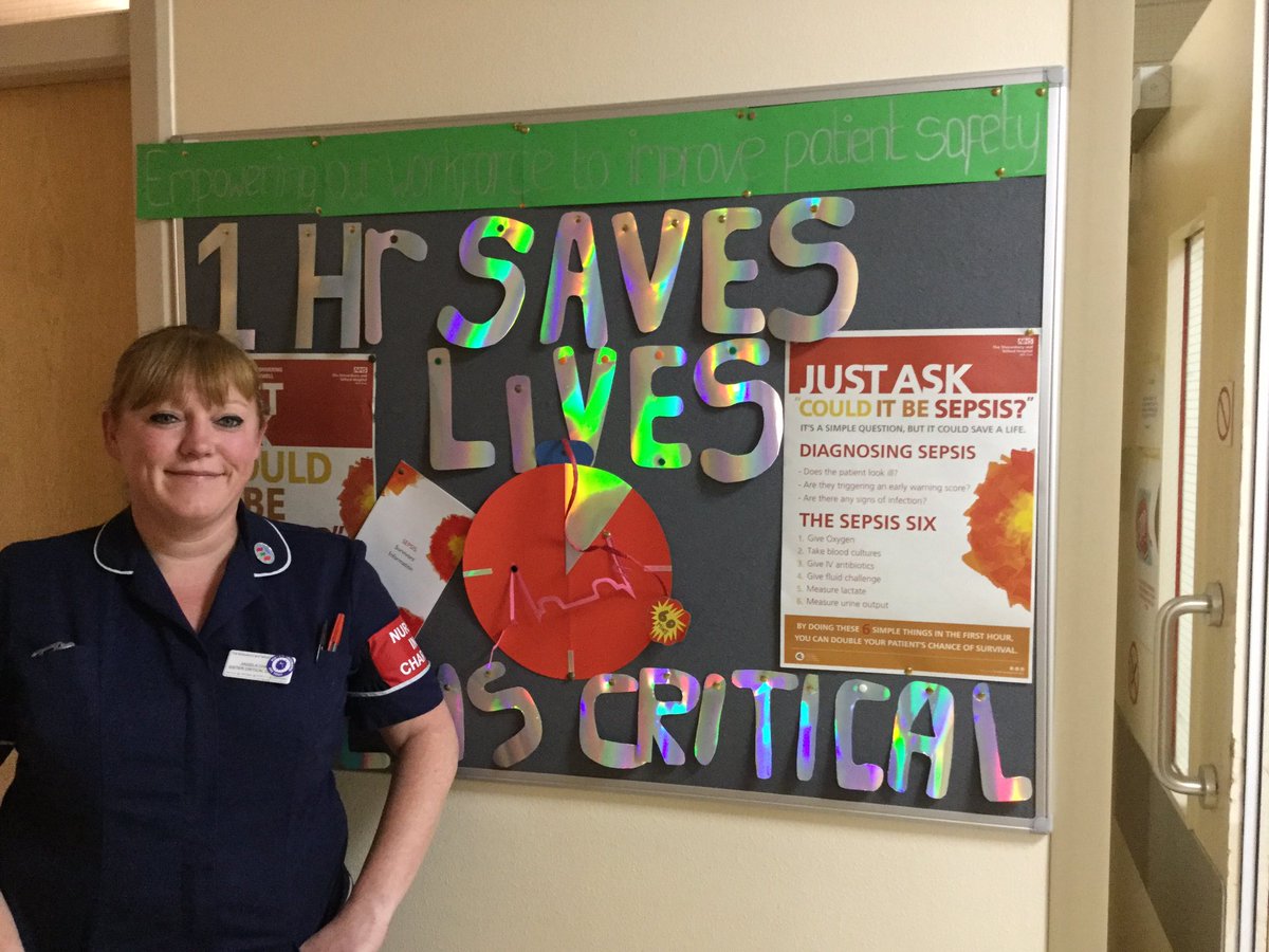 EdwinBorman's tweet image. Inspired by great work @sathNHS to improve #Sepsis awareness, diagnosis,treatment: trolleys, boxes, posters, flow charts

Ward visits @sathPRH @sathRSH show learning from @SepsisUK and #RPIWs learned from @VM_Institute 

Many thanks @empsal @CcoNurse @Daffodil01chase @sathkpo 1/2
