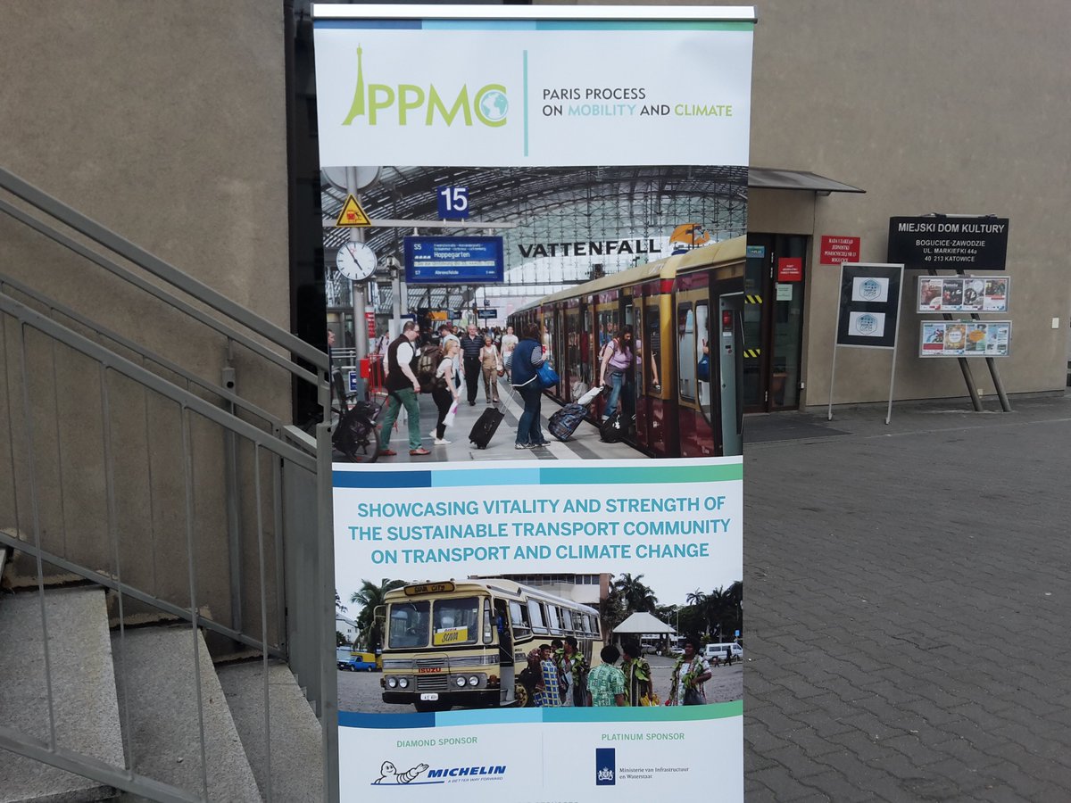 Pablo_PC_Mob's tweet photo. I’m very pleased to have the opportunity to participate in the discussions on sustainable #mobility at the #COP24 in #Katowice! #WeAreTransport
https://t.co/Fpw9rOO3qL https://t.co/2slpK6POdO