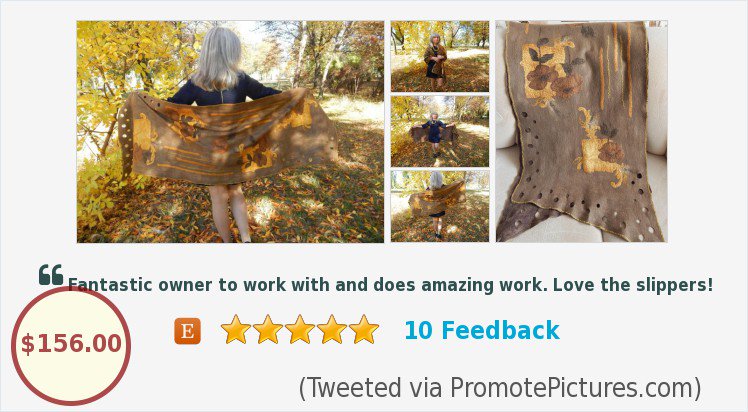 LanaFelt's tweet photo. Women's felted brown shawl evening with silk yellow roses. Unique hand felt woolen floral large scarf. Gift to wife on 7th anniversary wedding #аксессуары #шарфыипледы #платкиипалантины 
https://t.co/fyXVd6EIon
(Tweeted via https://t.co/4yY03c5F5v) https://t.co/gg5dTFHza6