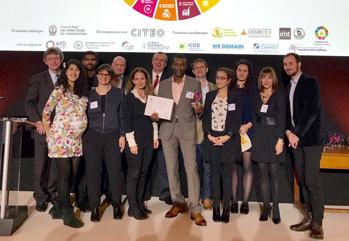 Le Club des Directeurs de l’#Innovation et ses partenaires académiques ont décerné à #GRDF le Prix « Innovation Team Best Practices 2018 » dans la catégorie Stratégie &amp; Gestion de l’innovation à travers sa démarche #KioZ 🙌🏻 
#FiertéGazière #TransitionEnergétique  #GRDFvertLavenir