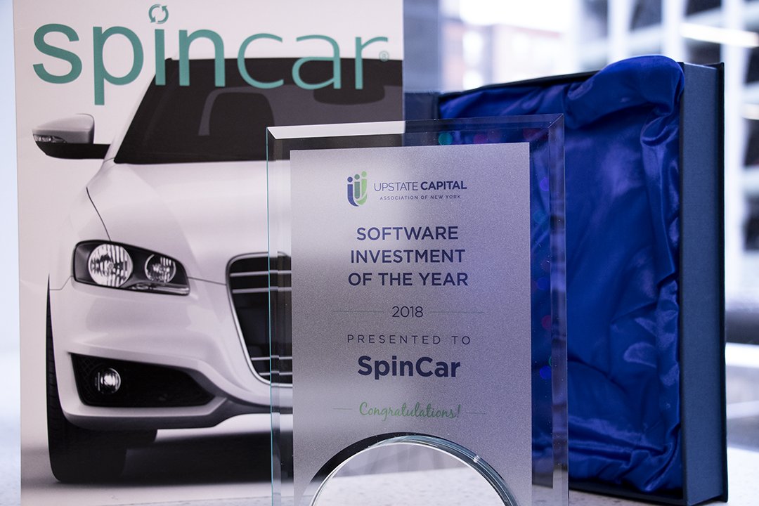 getimpel's tweet photo. We are honored to have been awarded the 2018 Software Investment of The Year Award by @UpstateCapital! #award #2018 #software #automotivemerchandising https://t.co/xm3MTRdSPR