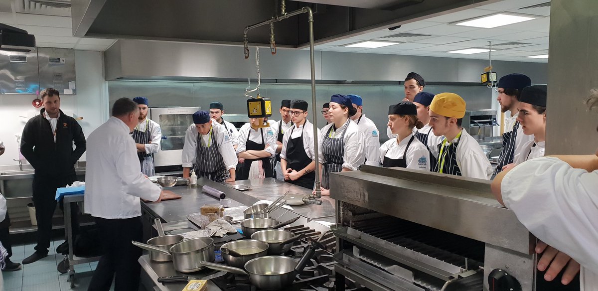 Larder demo underway