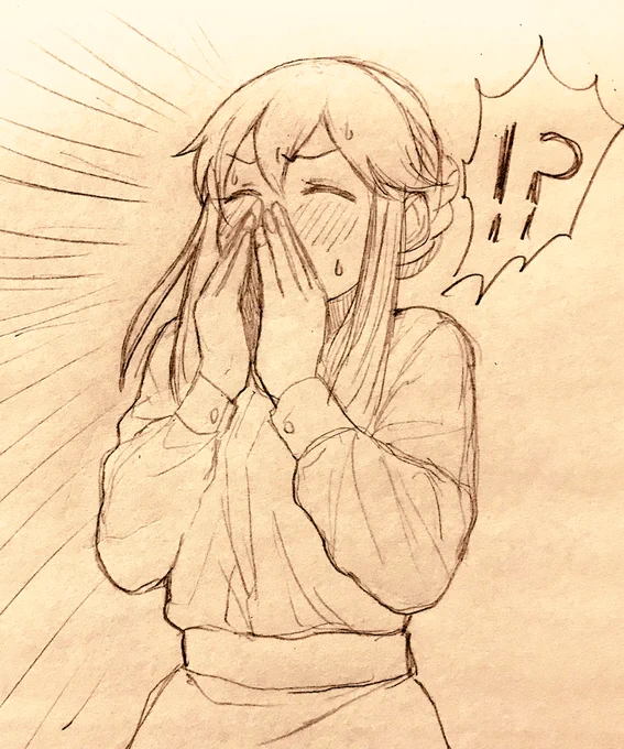 #居残りワンドロ 
クラリスさんお腹いっぱい食べてね 