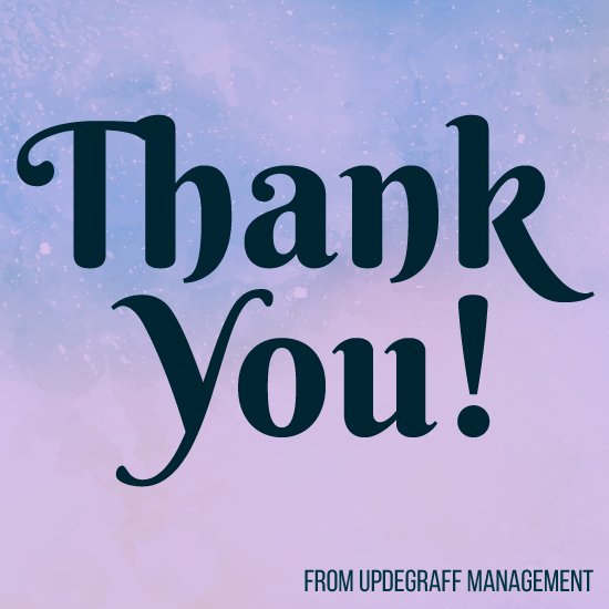 UpdegraffMgmt's tweet photo. #ThankYouThursday Time! Part 1! Thank you for the mentions RTs &amp; faves! #YouRock❤️ @TygerAlbee @equalitygroupgl @fleetfeetroc @UpdegraffGroup @HomebaseAI @RoCo137 @Umberto_Ecco https://t.co/PVZ9JM5pQD