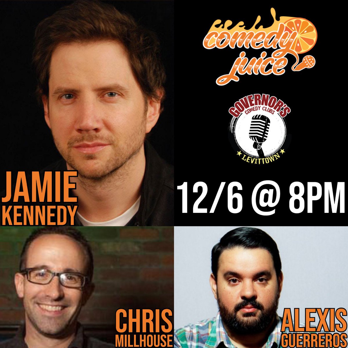 ComedyJuiceNY's tweet photo. LONG ISLAND, NY!!
Tonight at 8pm at @ComedyGovs!
Hurry & Get 🎟🎟👇👇
https://t.co/HQJQLxYjHi
#ComedyJuiceNY #LongIsland #JamieKennedy #TheCooligans https://t.co/b8m7qpBRkB