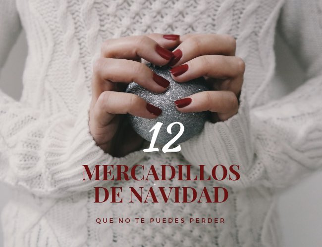 nomadamarket's tweet photo. 12 mercadillos de Navidad alternativos recomendados por @Maygarbatella 🙌☺️
https://t.co/or0jfYIqnJ #HelloChristmasEd https://t.co/8YoAuLu2rO