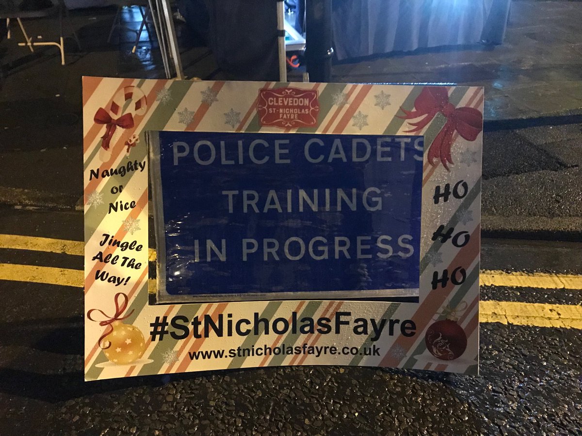 OC 1446 Sqn ATC (@oc1446sqn) on Twitter photo <a href="/ASPolice/">Avon and Somerset Police</a> cadets at #StNicholasFayre tonight - or at least their sign was!! <a href="/ASPolice/">Avon and Somerset Police</a> cadets at #StNicholasFayre tonight - or at least their sign was!!