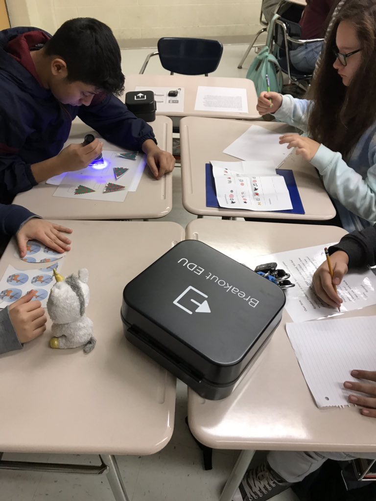 Mrs. D’Alexander is really working on those critical thinking skills: students did a great job breaking out! #ASD4ALL <a href="/itbebrave/">Indian Trail</a> <a href="/DAlexander_IT/">Mrs. D'Alexander</a>